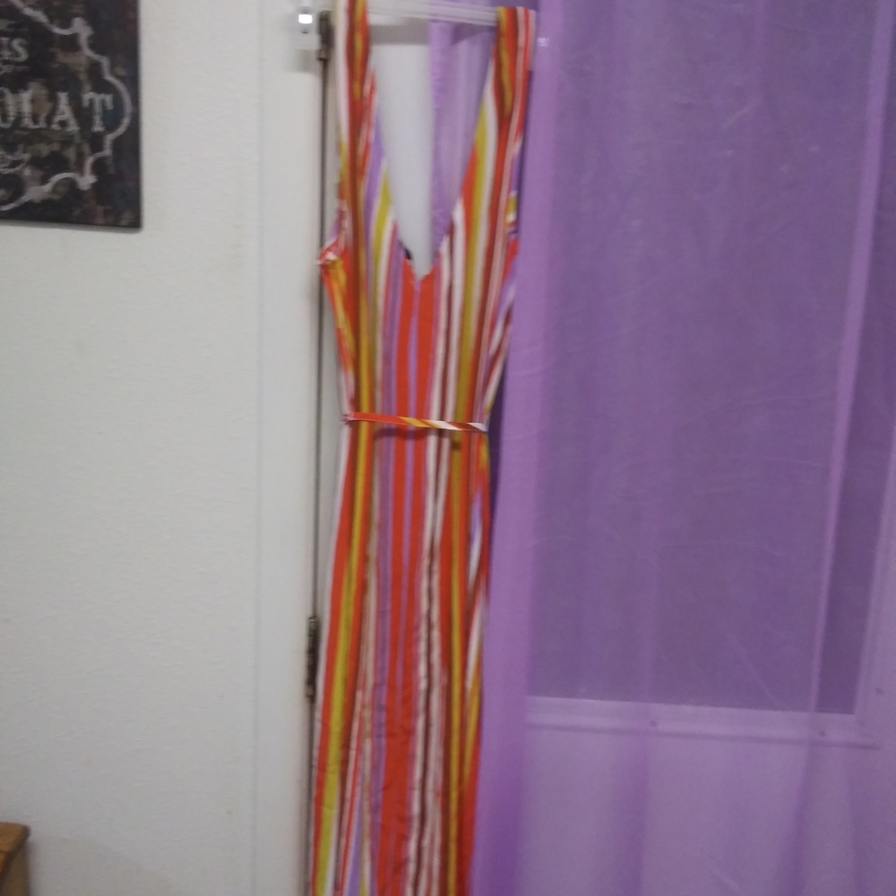 Forever 21 2x striped summer dress